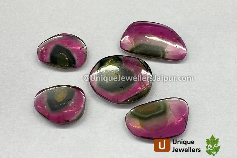 Watermelon Tourmaline Smooth Slices