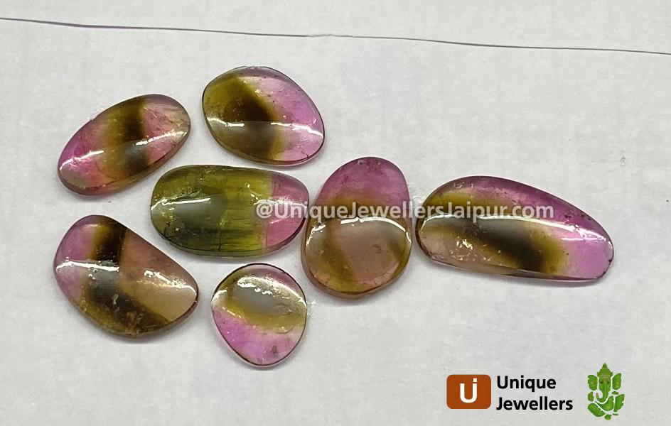 Watermelon Tourmaline Smooth Slices