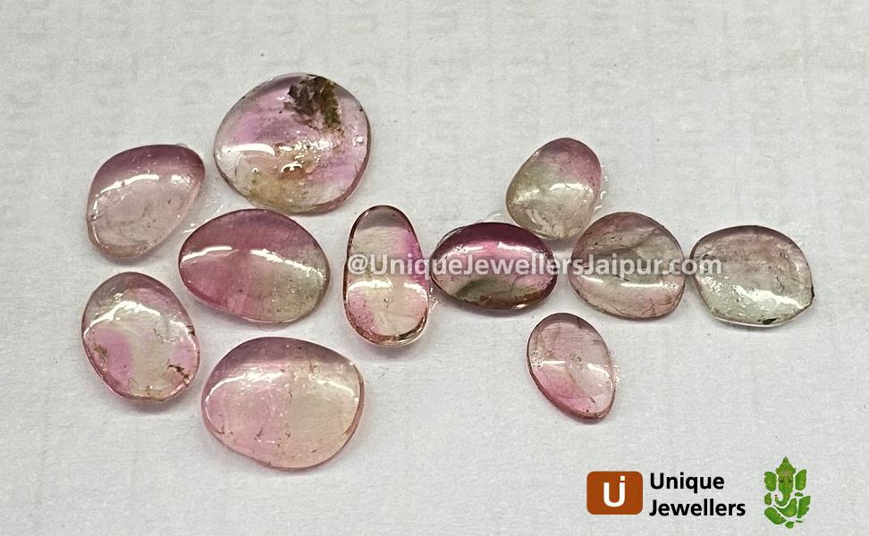 Watermelon Tourmaline Smooth Slices