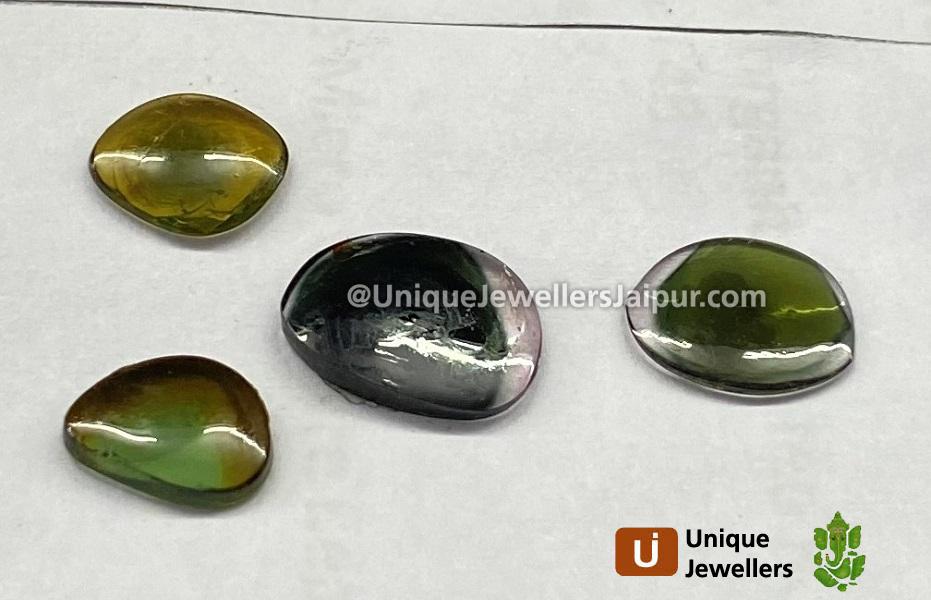 Watermelon Tourmaline Smooth Slices