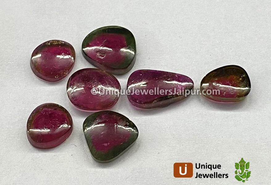 Watermelon Tourmaline Smooth Slices