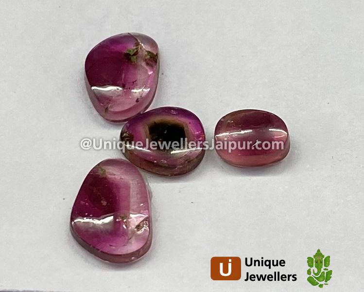 Watermelon Tourmaline Smooth Slices