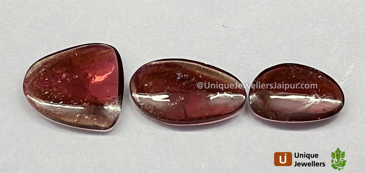 Watermelon Tourmaline Smooth Slices