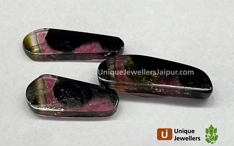 Watermelon Tourmaline Smooth Slices