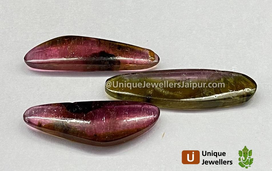 Watermelon Tourmaline Smooth Slices