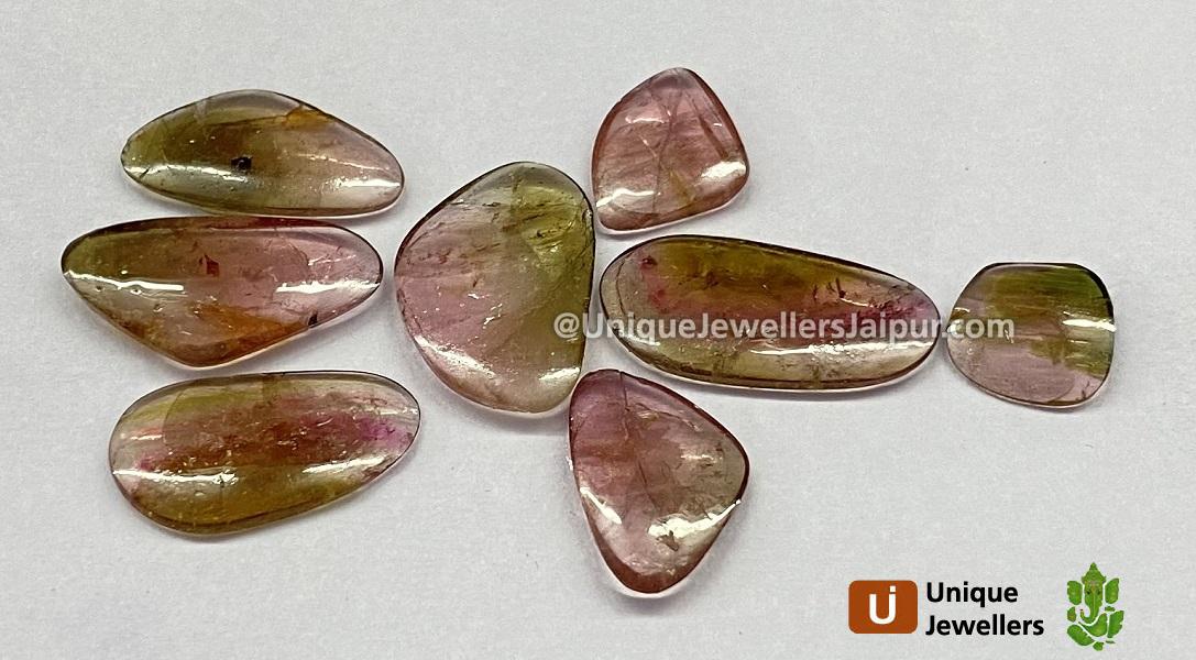 Watermelon Tourmaline Smooth Slices