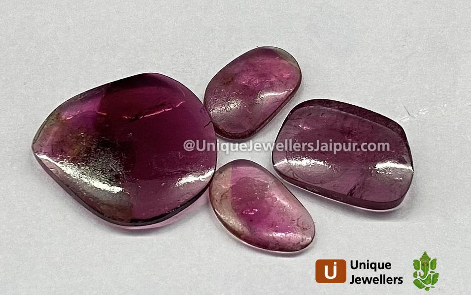 Watermelon Tourmaline Smooth Slices