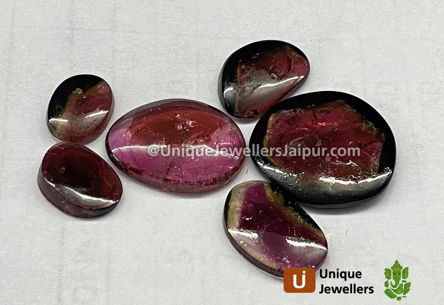 Watermelon Tourmaline Smooth Slices