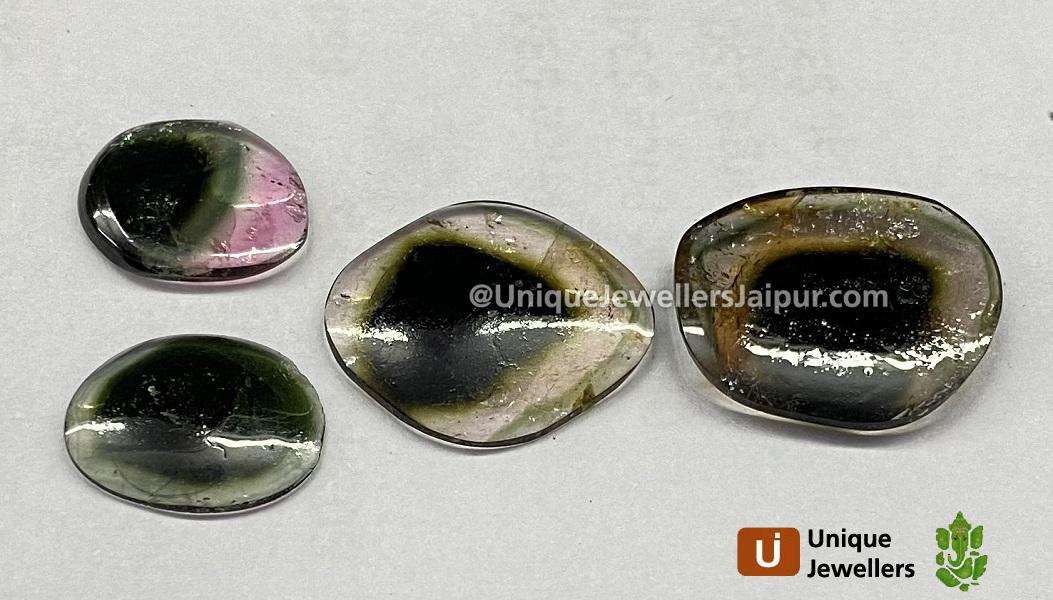 Watermelon Tourmaline Smooth Slices