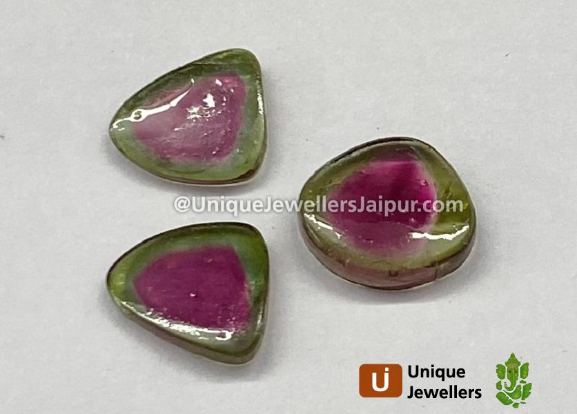 Watermelon Tourmaline Smooth Slices