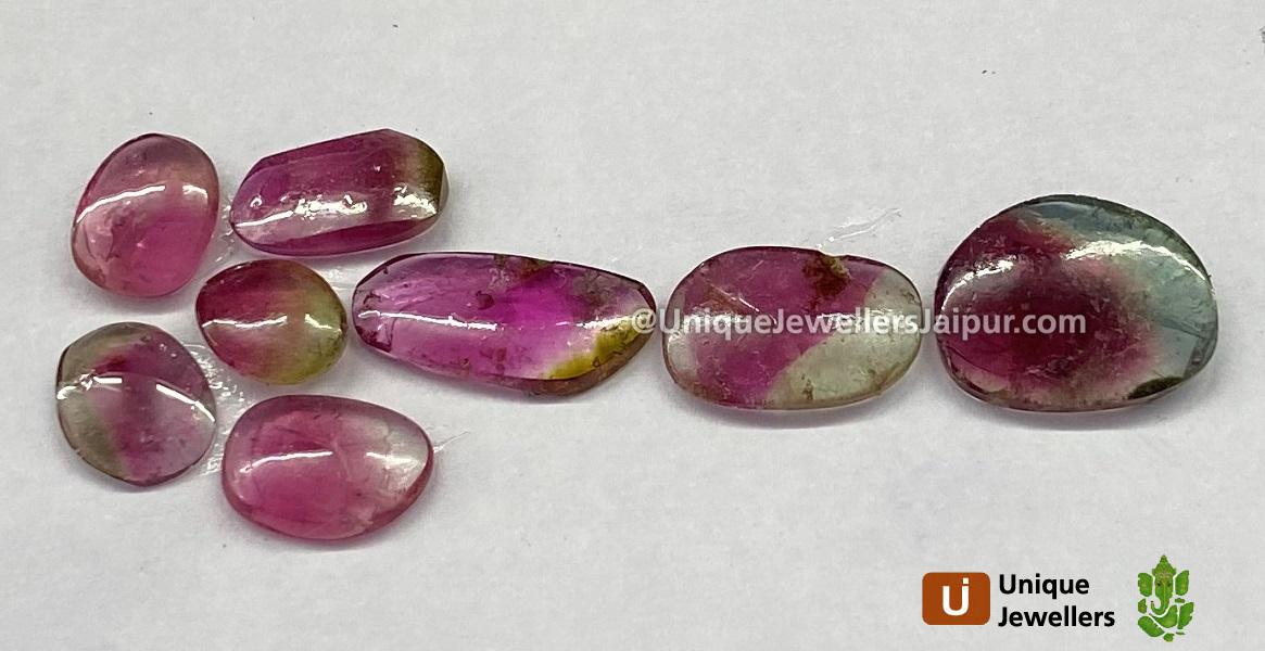 Watermelon Tourmaline Smooth Slices