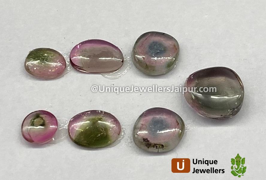 Watermelon Tourmaline Smooth Slices