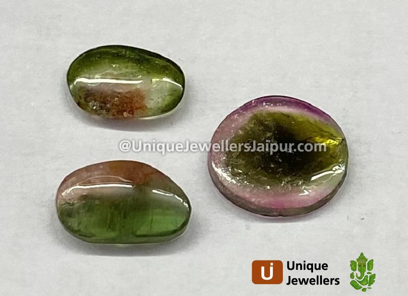 Watermelon Tourmaline Smooth Slices