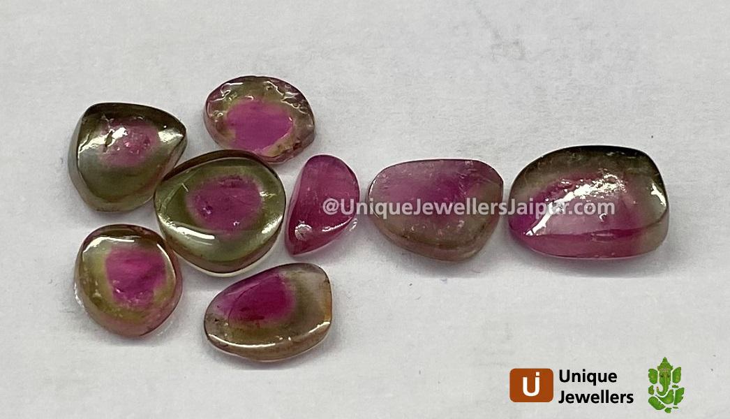 Watermelon Tourmaline Smooth Slices