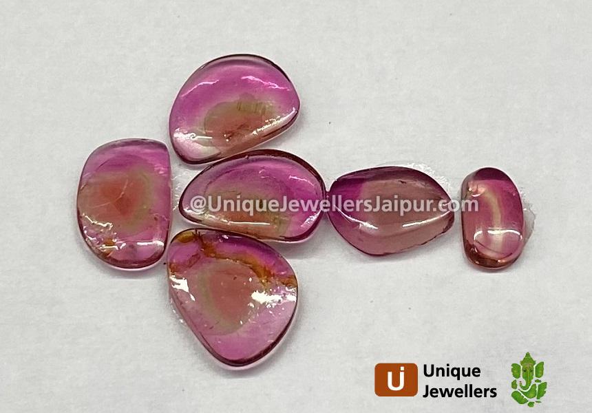 Watermelon Tourmaline Smooth Slices