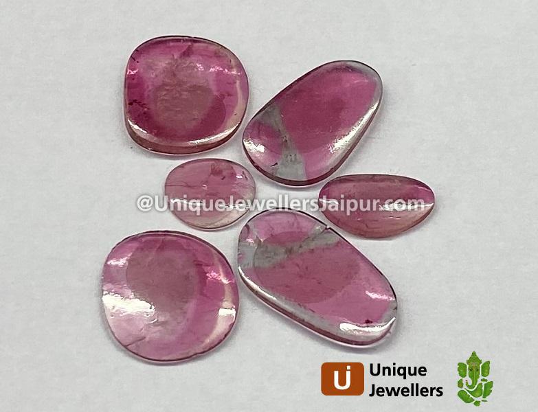 Watermelon Tourmaline Smooth Slices