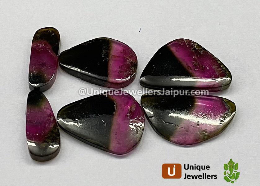 Watermelon Tourmaline Smooth Slices