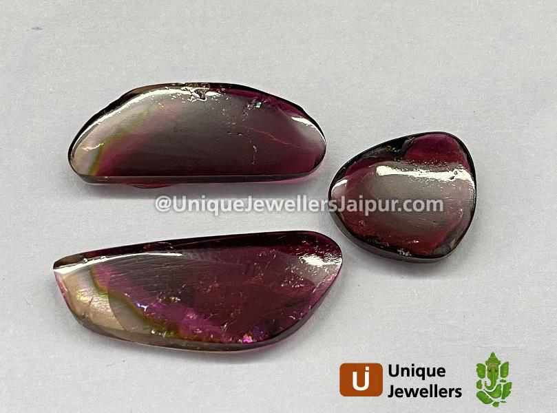 Watermelon Tourmaline Smooth Slices