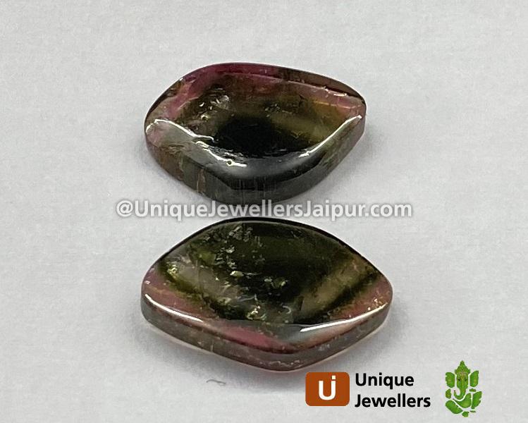 Watermelon Tourmaline Smooth Slices