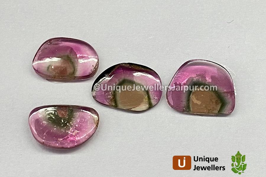 Watermelon Tourmaline Smooth Slices