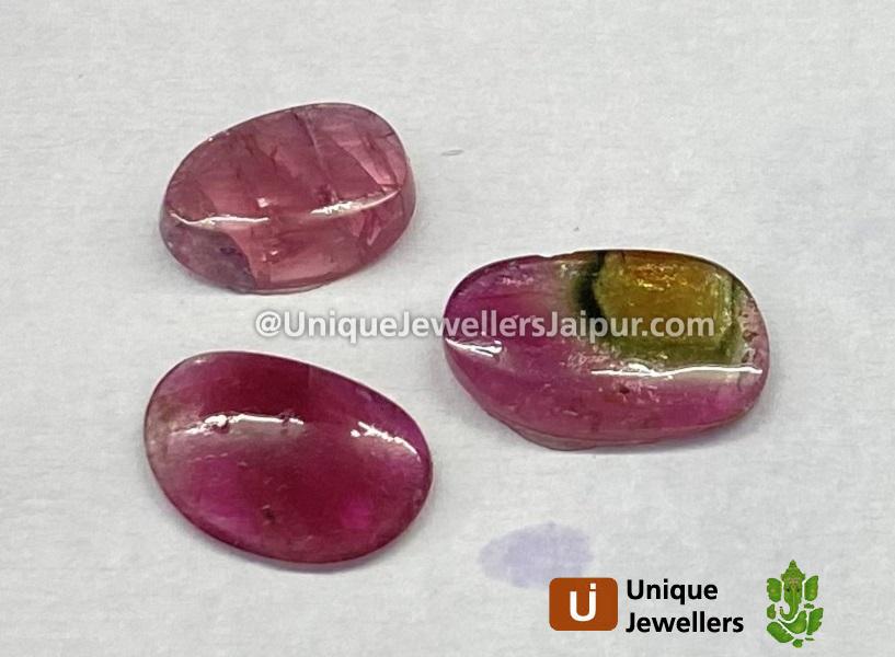 Watermelon Tourmaline Smooth Slices