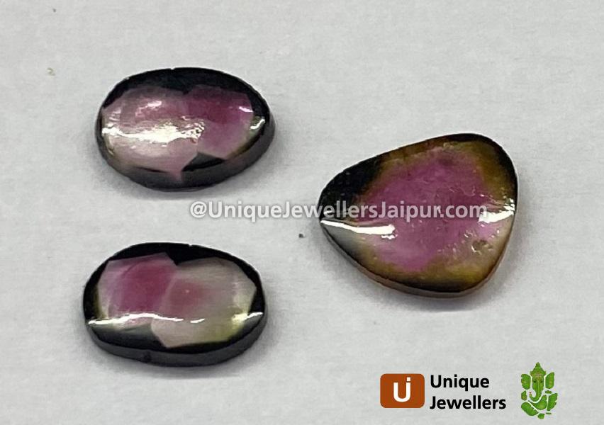 Watermelon Tourmaline Smooth Slices