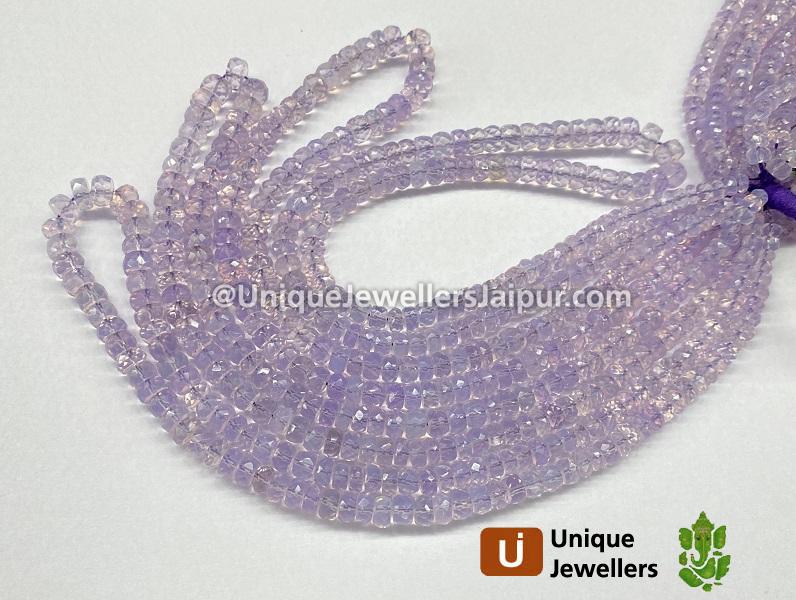 Scorolite Faceted Roundelle Beads