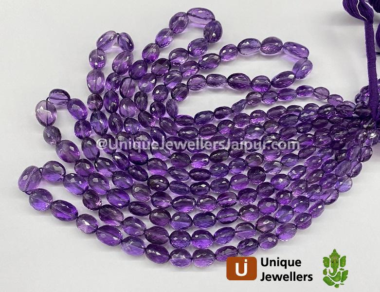 Amethyst Far Faceted Nuggets Beads