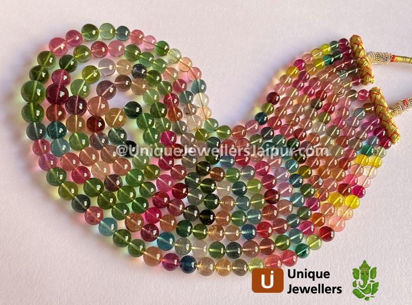 Tourmaline Smooth Round Balls Beads