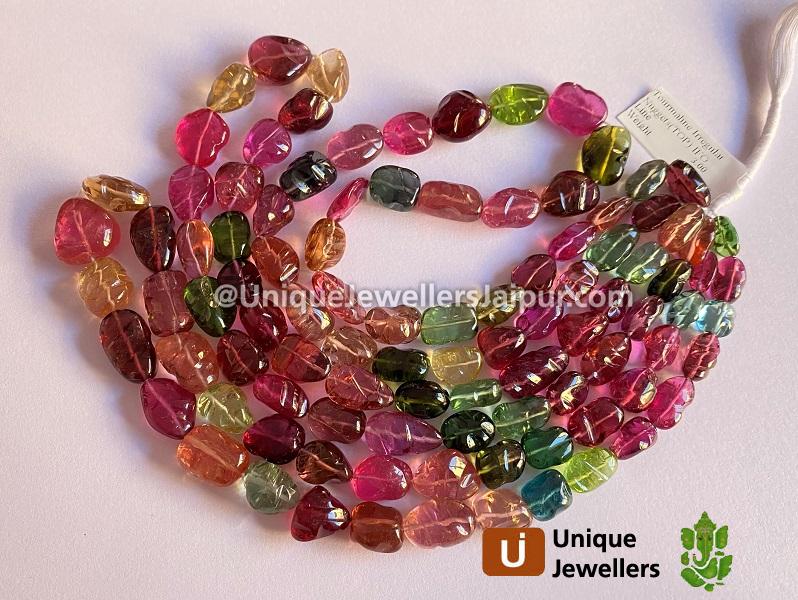 Tourmaline Smooth Irregular Nuggets Beads