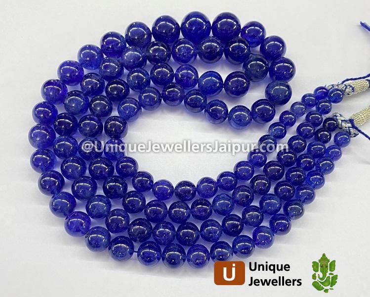 Tanzanite Far Smooth Round Balls Beads