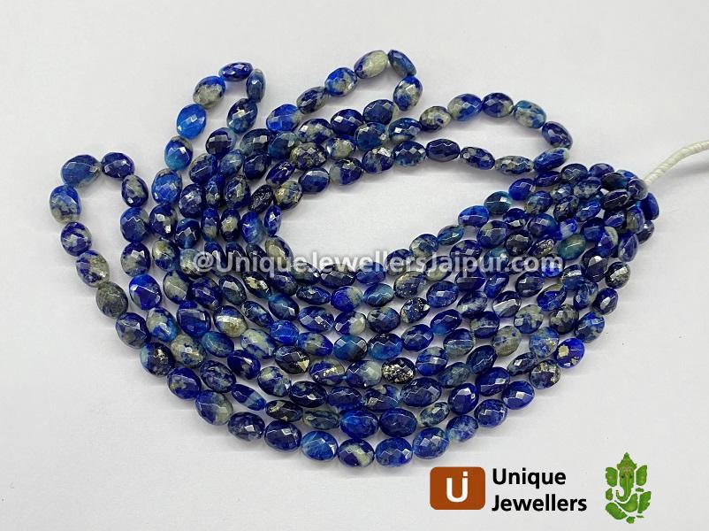 Afghanite Faceted Oval Beads