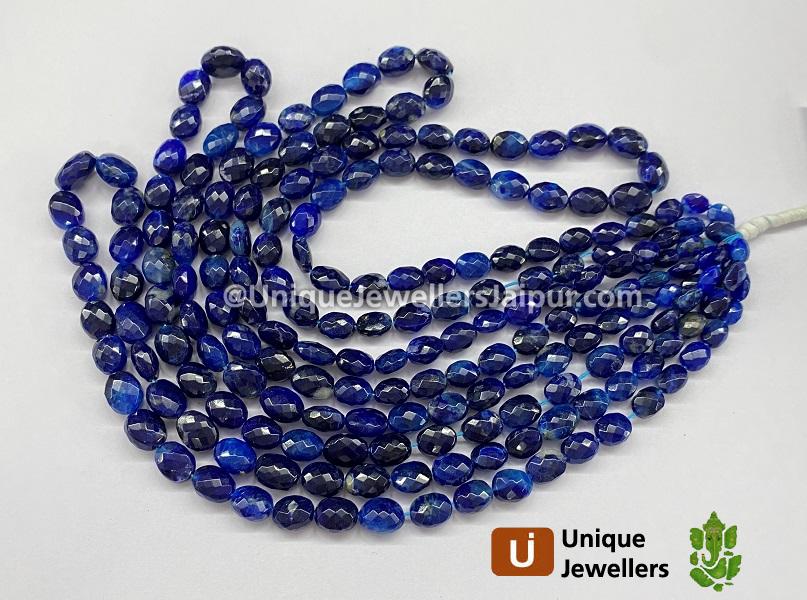 Afghanite Faceted Oval Beads