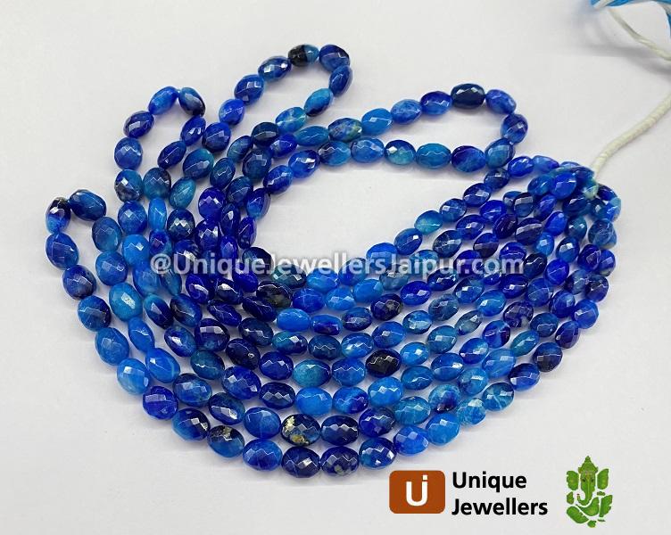 Afghanite Faceted Oval Beads