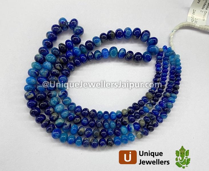 Afghanite Smooth Roundelle Beads