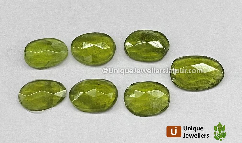 Vesuvianite Rose Cut Slices