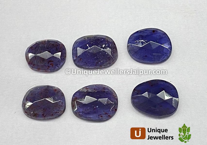 Iolite Sunstone Rose Cut Slices