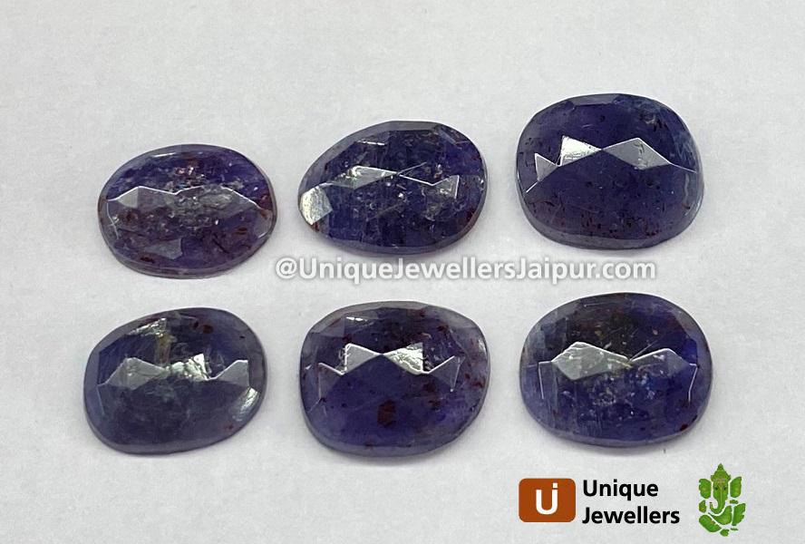 Iolite Sunstone Rose Cut Slices