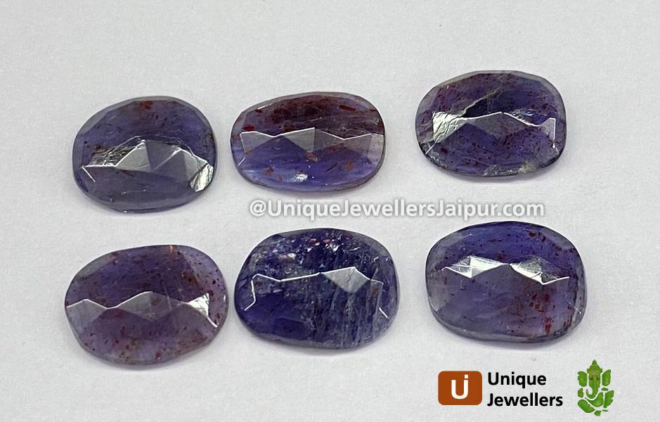 Iolite Sunstone Rose Cut Slices