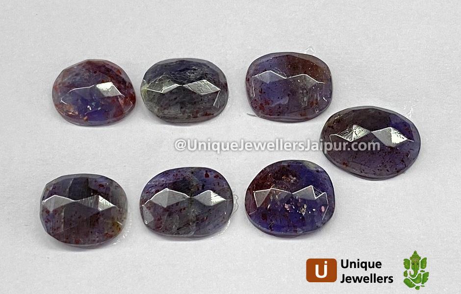 Iolite Sunstone Rose Cut Slices