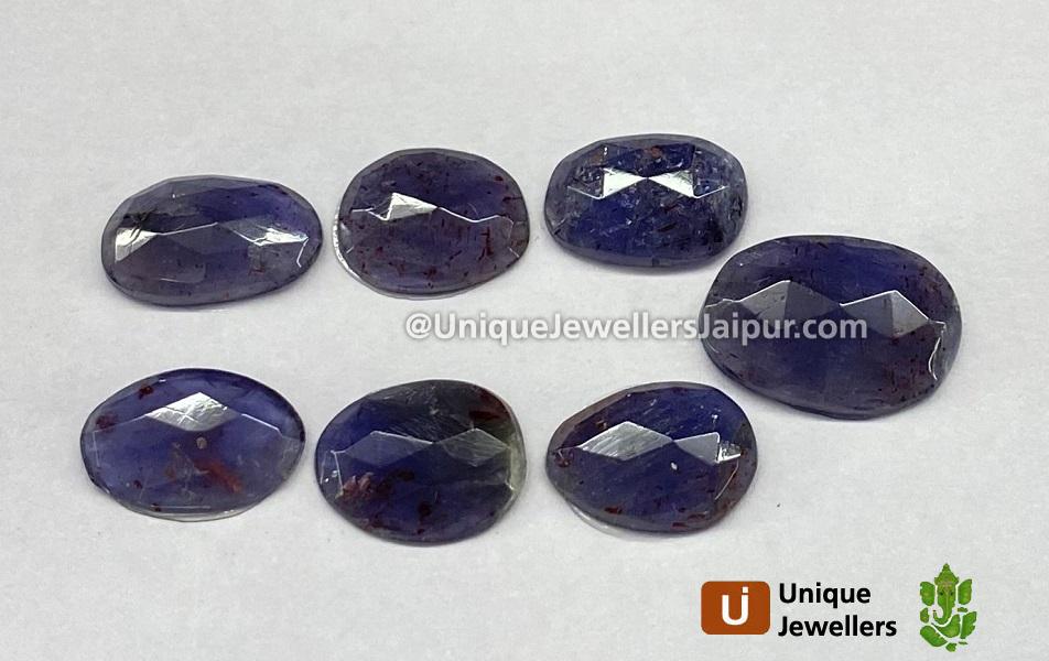 Iolite Sunstone Rose Cut Slices