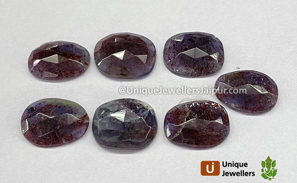 Iolite Sunstone Rose Cut Slices