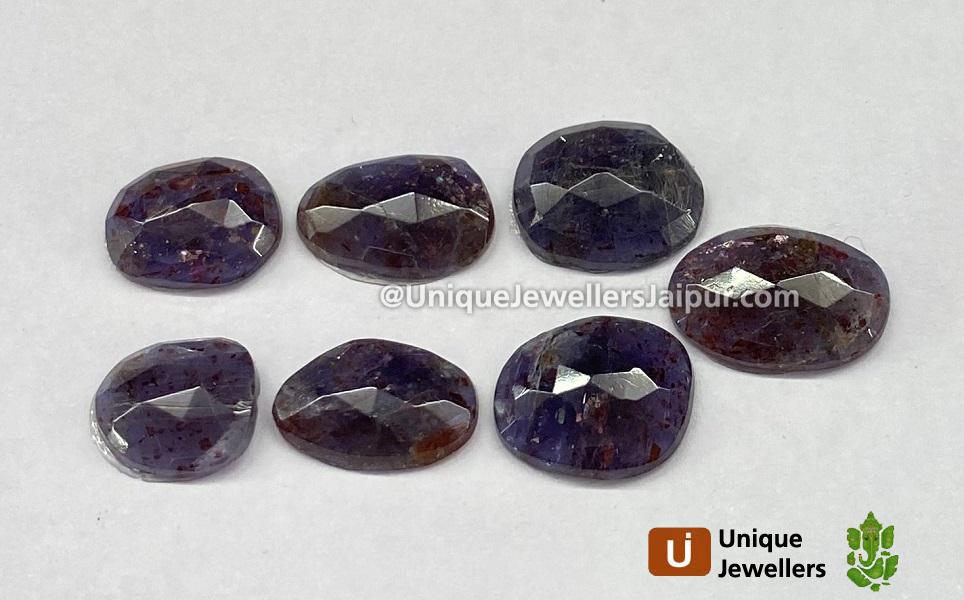 Iolite Sunstone Rose Cut Slices