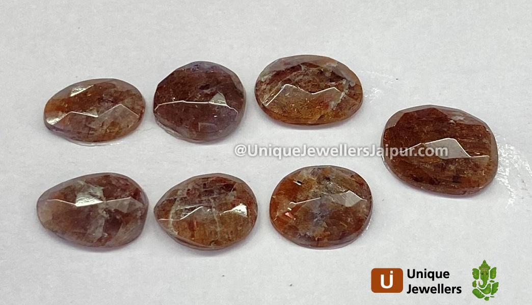 Iolite Sunstone Rose Cut Slices