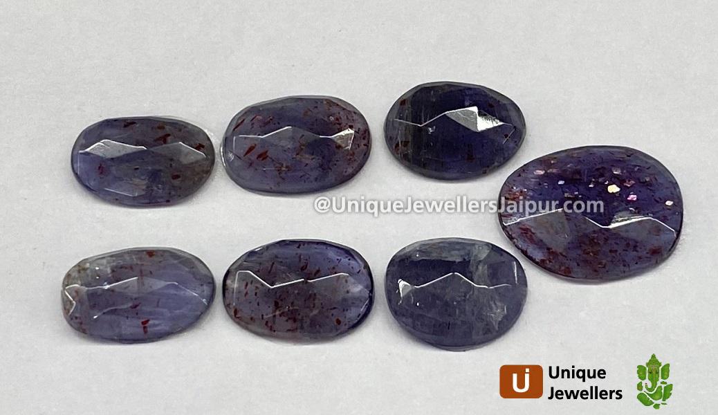 Iolite Sunstone Rose Cut Slices