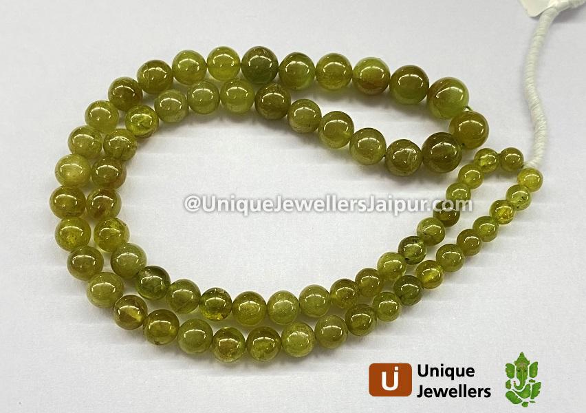 Sphene Smooth Balls Beads