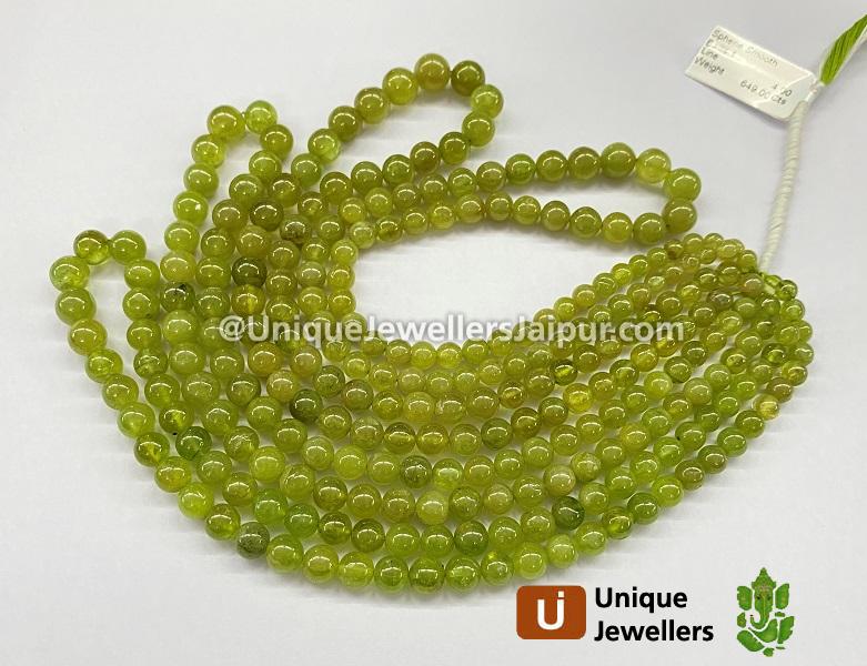 Sphene Smooth Balls Beads