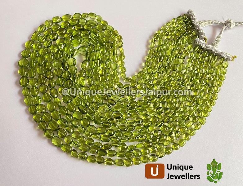 Peridot Smooth Nuggets Beads