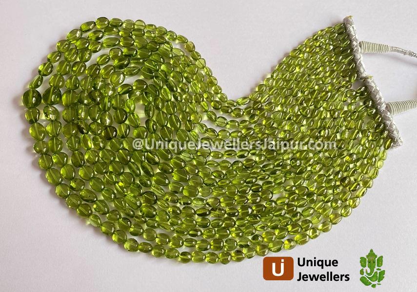 Peridot Smooth Nuggets Beads