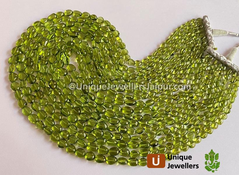 Peridot Smooth Nuggets Beads